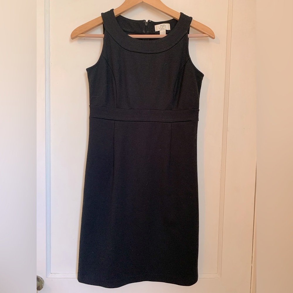 Ann Taylor Loft, Black Dress, 2p